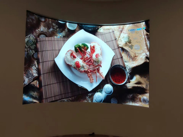 清新室内P2.5弧形LED屏